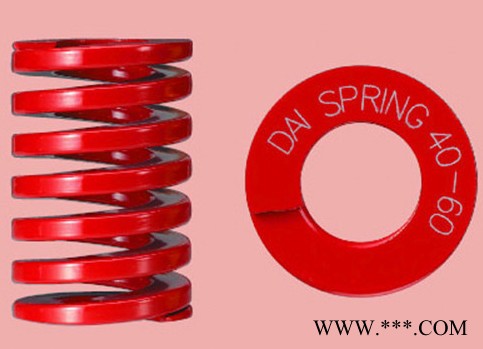 武汉**JY日本大同弹簧白色/黄色/蓝色/红色/绿色/茶色/黑色/线弹簧 荷重恶工业铝型材及通用连接件图7