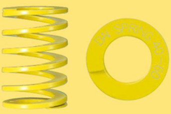 武汉**JY日本大同弹簧白色/黄色/蓝色/红色/绿色/茶色/黑色/线弹簧 荷重恶工业铝型材及通用连接件图3