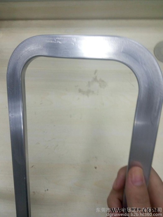 折弯方铝管,铝合金折弯6063铝管,工业铝管材方铝管,铝板铝型材图2