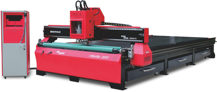 欧锐克2040铝板切割机 高速铝板雕铣机 铝板设备图3