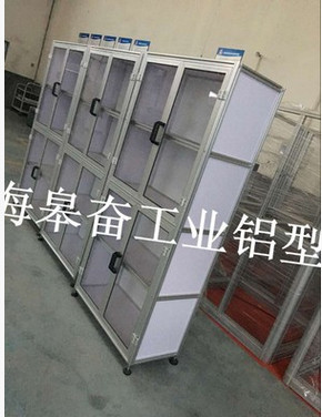 上海皋奋铝型材，铝合金展示台铝型材专业定制美观轻便铝合金展示台，可拆卸，量大从优图2