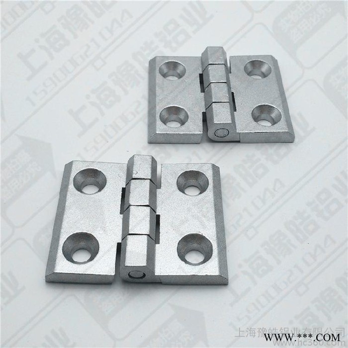 铝合页4040铰链 工业4040铝合金型材配件门活页 型材门图2
