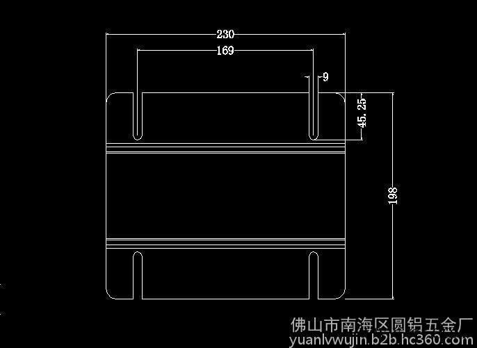 工业电炉加热板   自助餐炉加热板铝型材图3