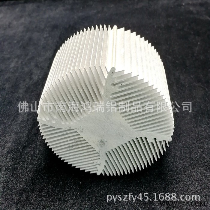 销售 圆形密齿太阳花散热器 工业型材太阳花散热器 太阳花散热器图2