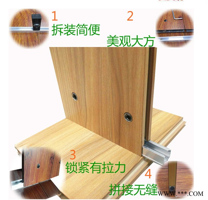 锐镁铝业6063铝合金型材 木纹铝型材 门窗铝材 建筑型材铝材批发图8