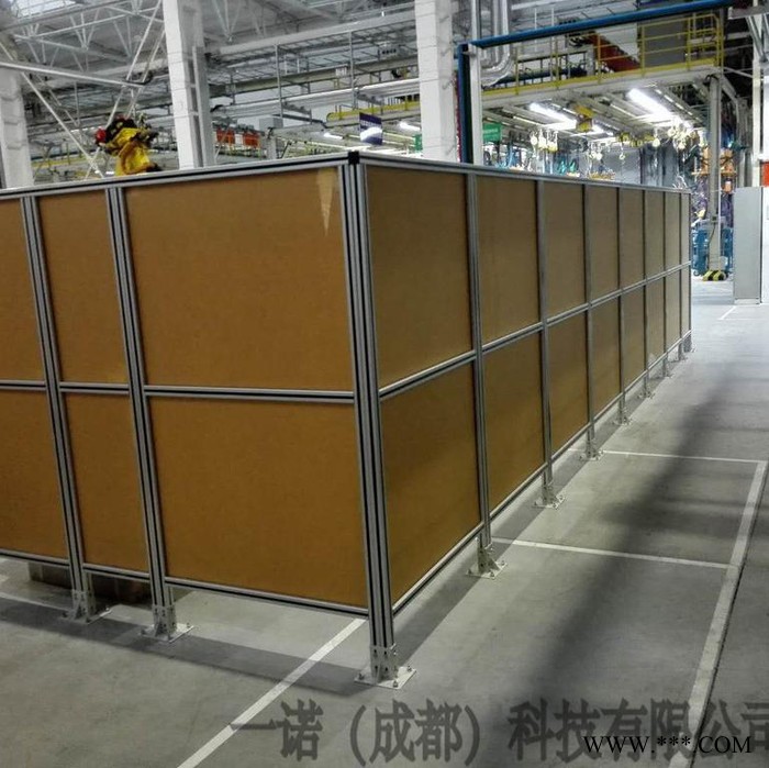 一诺 工业铝型材护栏设备防护栏 生产线安全围栏  外框护栏 设备机罩 机器人安全防护围栏 机械防护装置图4