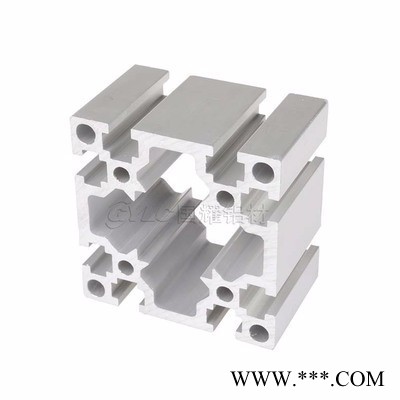 国耀铝材OB-8080-5加厚型欧标工业铝型材5.0厚度重型机架铝型材货源充足不断货图3