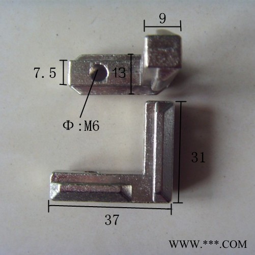 角槽连接件 流水线铝型材框架安装配件 铝型材专用
