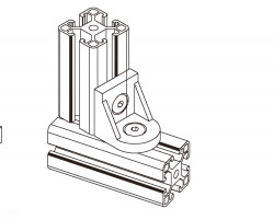 配件 上海萌沃铝型材配件齐全  脚轮 支架  螺栓螺母 连接件 封条 铝型材配件等 配件 铝型材配件 厂家供货图5