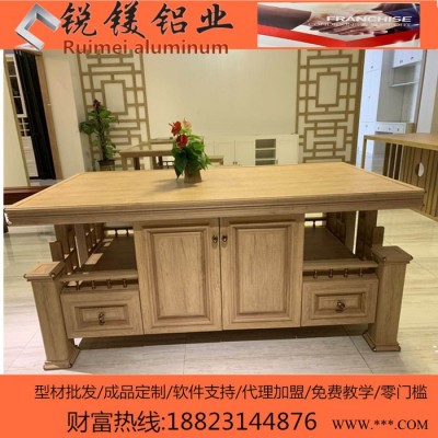 佛山批发全铝家具铝型材 铝合金整体橱柜酒柜浴室柜铝型材**