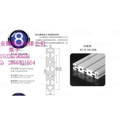 上海安腾铝业批发生产工业铝型材AT-8-30150B