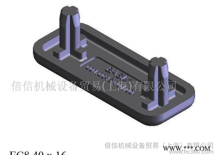 EC8 45X45 铝型材塑料端盖图2