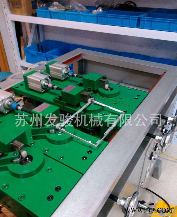 发骏 研发铝型材弯框机  全自动铝框弯框机  精密小型弯框机