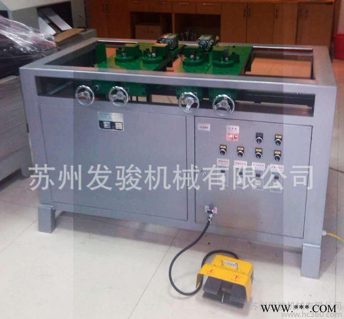 发骏 研发铝型材弯框机  全自动铝框弯框机  精密小型弯框机图3