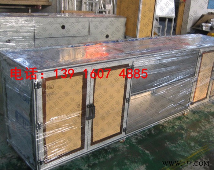 A3烤漆钢板铝型材设备机架防护罩图2