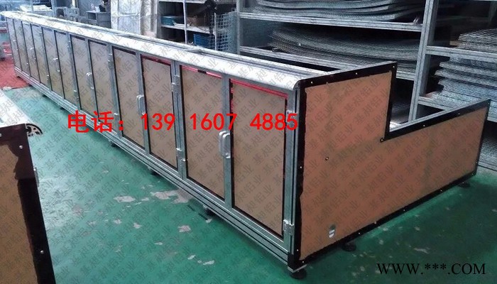 A3烤漆钢板铝型材设备机架防护罩图5