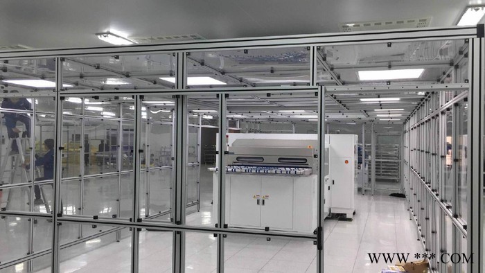 青岛厂家供应003 铝型材围网车间隔断结实耐用选科尔福图6