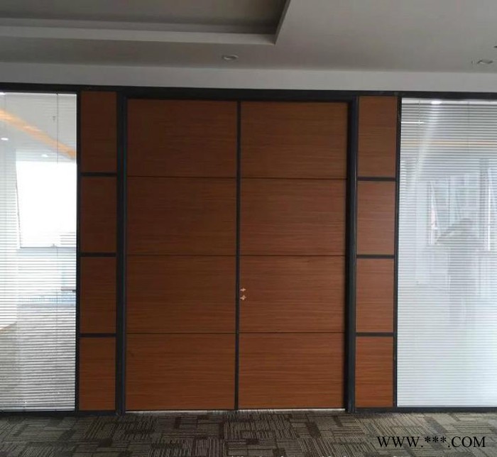 全国办公隔断铝型材玻璃隔断型材 板式高隔间定制图3