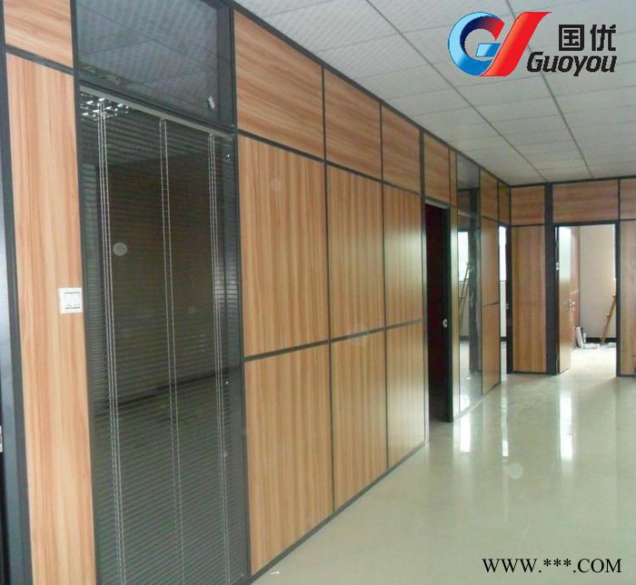 全国办公隔断铝型材玻璃隔断型材 板式高隔间定制图2