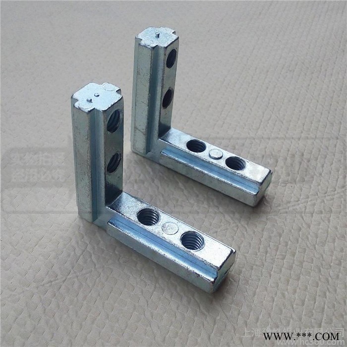 国标40角槽连接件 4040国标铝型材内角连接件40 40铝图2