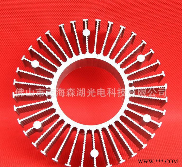 太阳花铝型材散热器 可定制图2