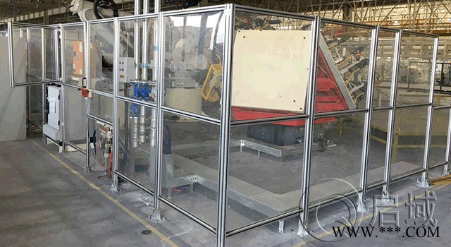 上海供工业铝型材安全围栏防护罩价格优惠交期快图4