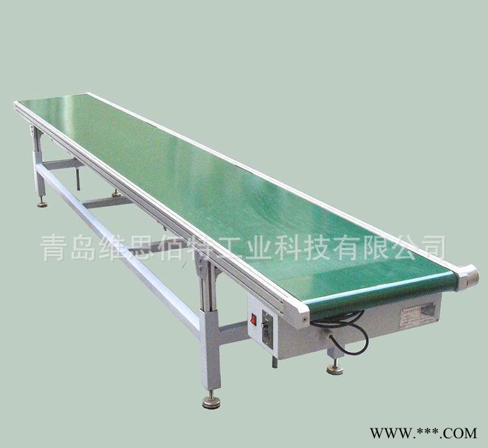 无动力滚筒线 铝型材输送线滚筒皮带 铝型材生产线 青岛现货图2