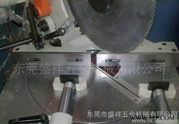 转盘式铝型材切割机 45度角铝型材切割机 高速铝材锯料机图3