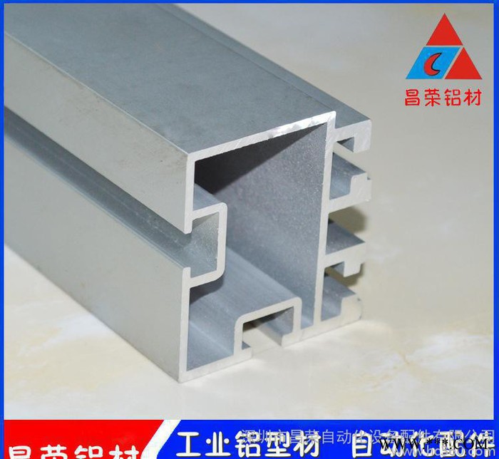 直销51*56插件线铝型材 5156铝型材 重型插件线导轨图2