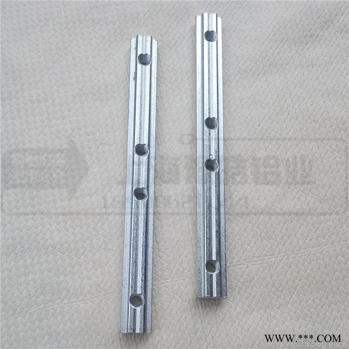 国标铝型材配件加长T型滑块一字连接件30-40型材直槽连接对图3