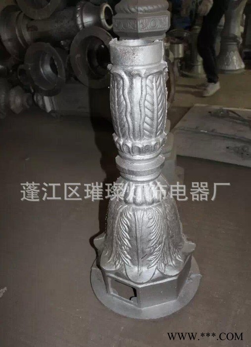 户外砂铸铝庭院灯 庭园灯配件 铸 灯饰配件图3