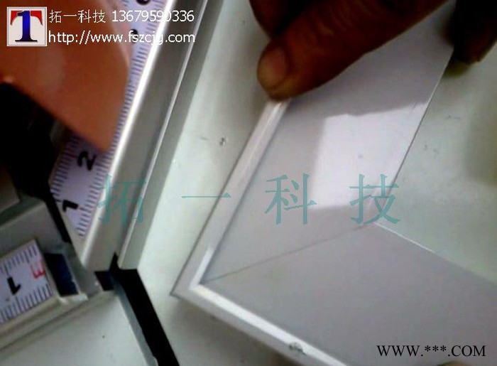 橱柜门切割机 铝材切割机 45度铝材切角机图2