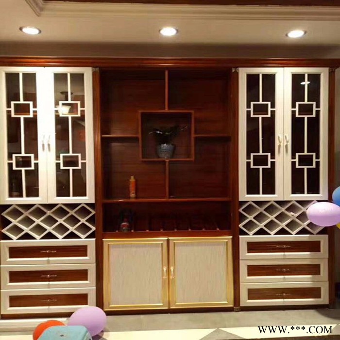 广东全铝家居铝型材 铝合金橱柜铝型材 全铝衣柜铝材 全铝合金酒柜铝材 铝合金浴室柜铝型材图4