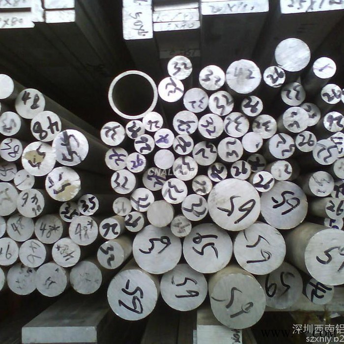 供应西南2011-T8铝棒，2017铝棒，A6061铝棒切割，黑色氧化6061-T6铝棒，零售6063大铝棒现货图4