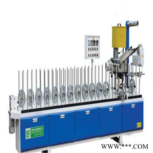 生产pvc橱柜门真空吸塑覆膜机 移门木皮覆膜机 铝材型包覆机图3