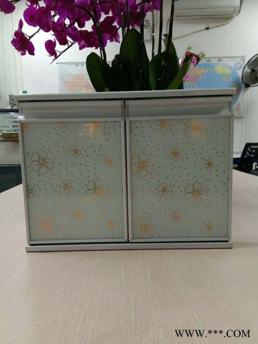 铝合金橱柜包边晶钢门铝材图2