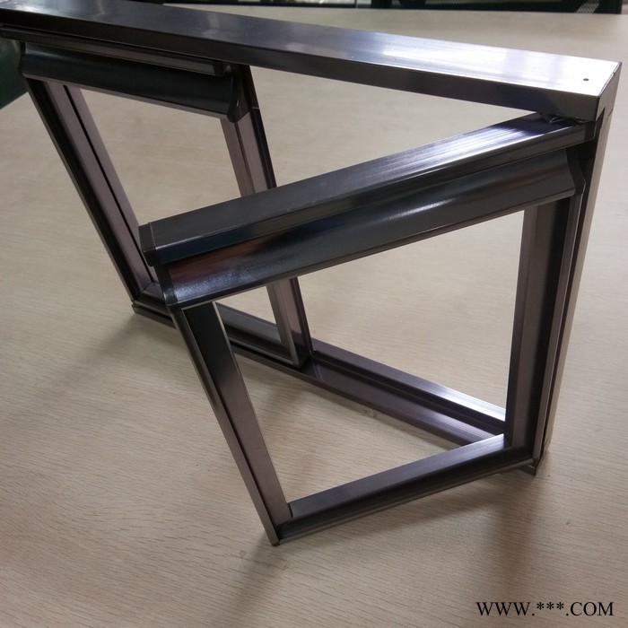 铝合金橱柜包边晶钢门铝材图4