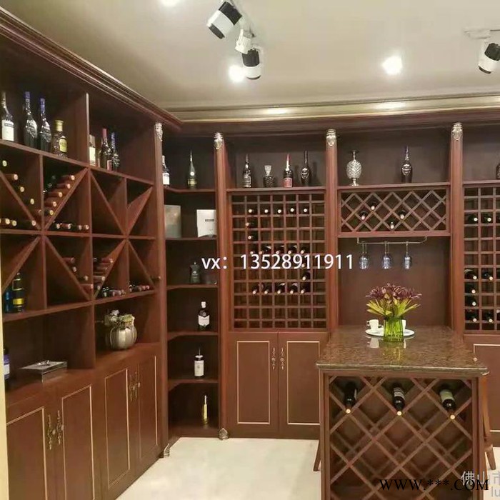 铝享家L-005全铝家具家居铝材型材整体柜橱柜酒柜系列图3