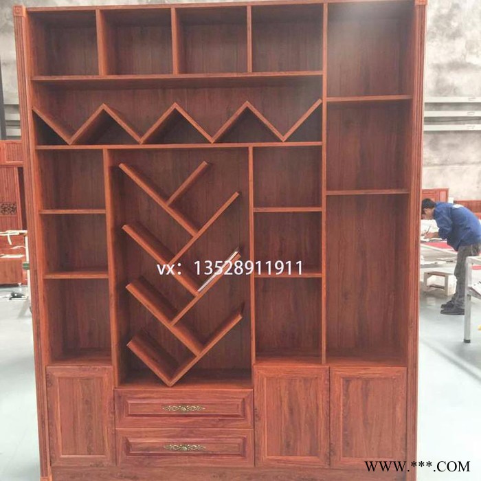 铝享家L-005全铝家具家居铝材型材整体柜橱柜酒柜系列图4