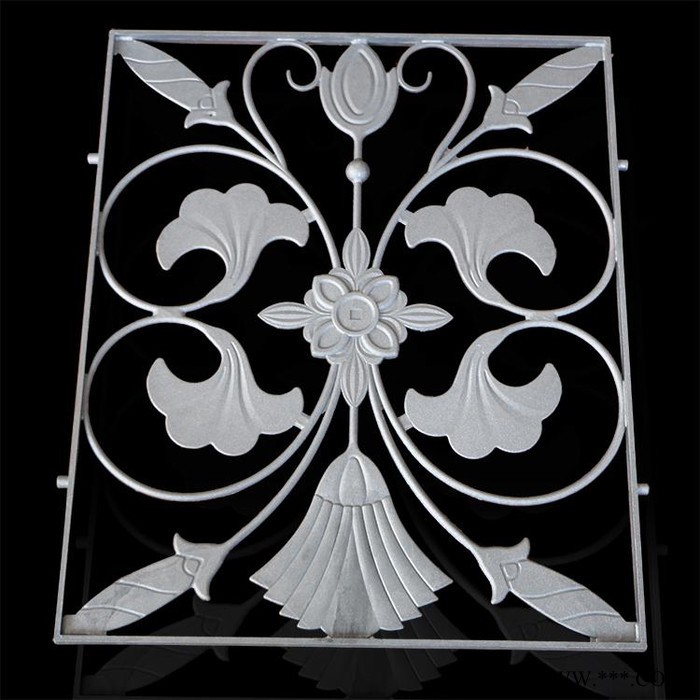 厂家供应锌钢护栏配件铝铸花别名百合花图4