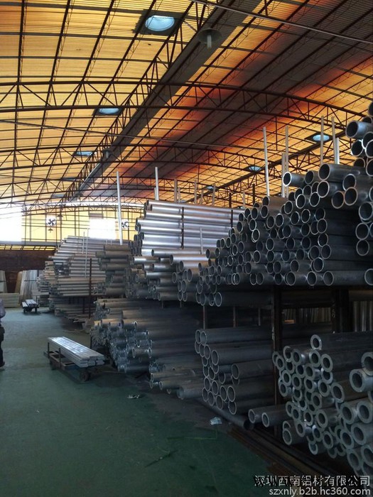 供应2024-T4铝管 LY12厚壁铝管 6065西南铝管 7030铝管批发  进口6061无缝铝管  进口5754铝管图2