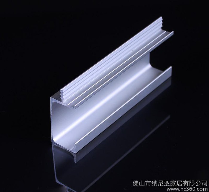 可定做加工橱柜、衣柜等家具铝合金封边拉手 佛山专业铝材图2