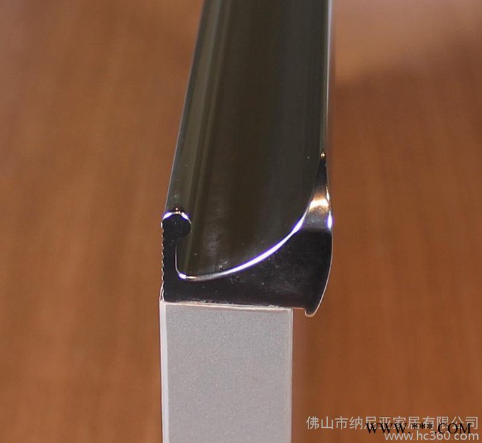 铣型铝合金封边拉手 家具橱柜抽屉门板拉手  家居装修铝材图3