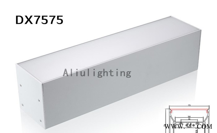 办公室照明 线形灯 LED铝材吊灯 线条灯 橱柜灯 镜前灯图2