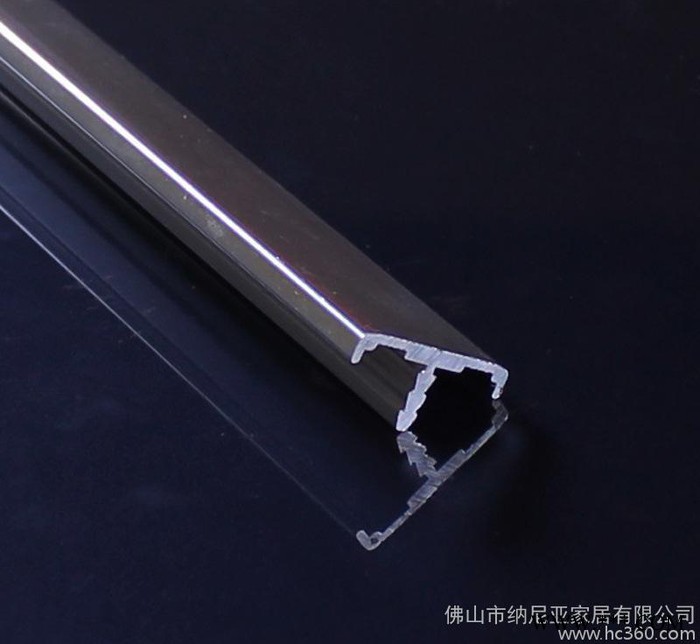新款T字型家具橱柜铝合金封边条 抽屉封边铝材 生产定做图3
