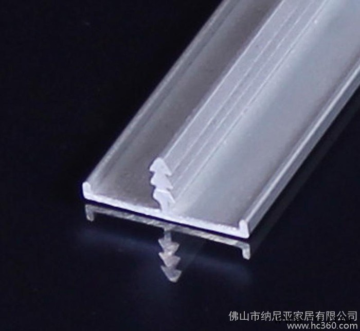 佛山厂家生产家具装饰条 橱柜铝合金封边条  衣柜门板封边铝材图2