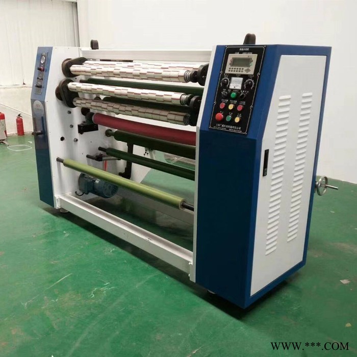 1250A自动分切机 木纹纸立式分切机 塑料分条分切机 坚固机身 质量保证图2