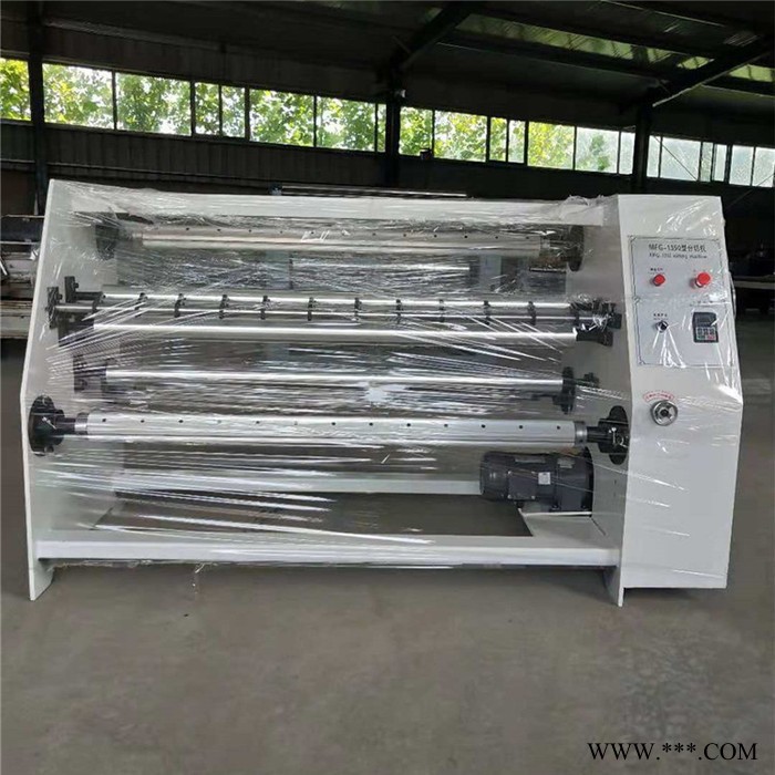 pvc多刀分切机 口罩熔喷布分切机 远浩无纺布皮革分切机 价格优惠图3