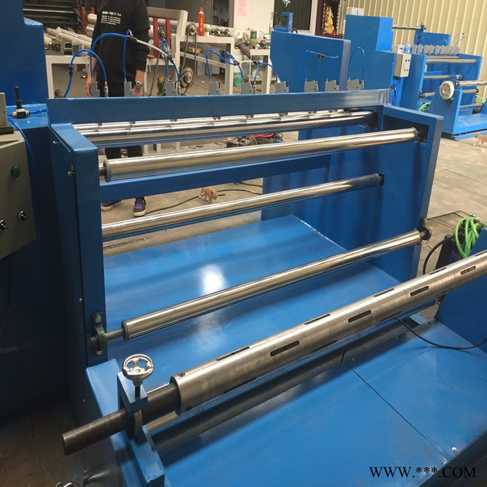 山东晨宏 胶带木纹纸分切机 高速全自动分条裁切机 木工卧式分切机图3