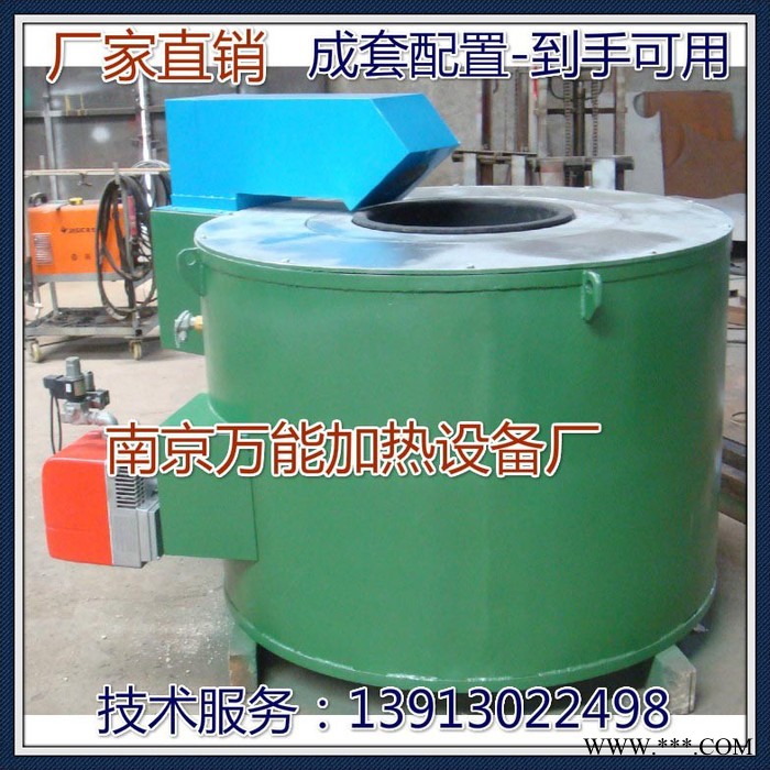 供应天然气熔铝炉GQ环保节能燃气坩埚熔化炉 万 能佳**图2